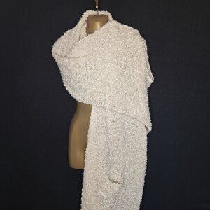 💙 Demdaco Giving Collection Soft Oversized Handmade Shawl Scarf Warm Cozy Prepp